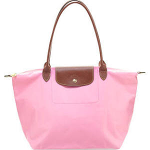 Nylon Designer tote Bag Pink